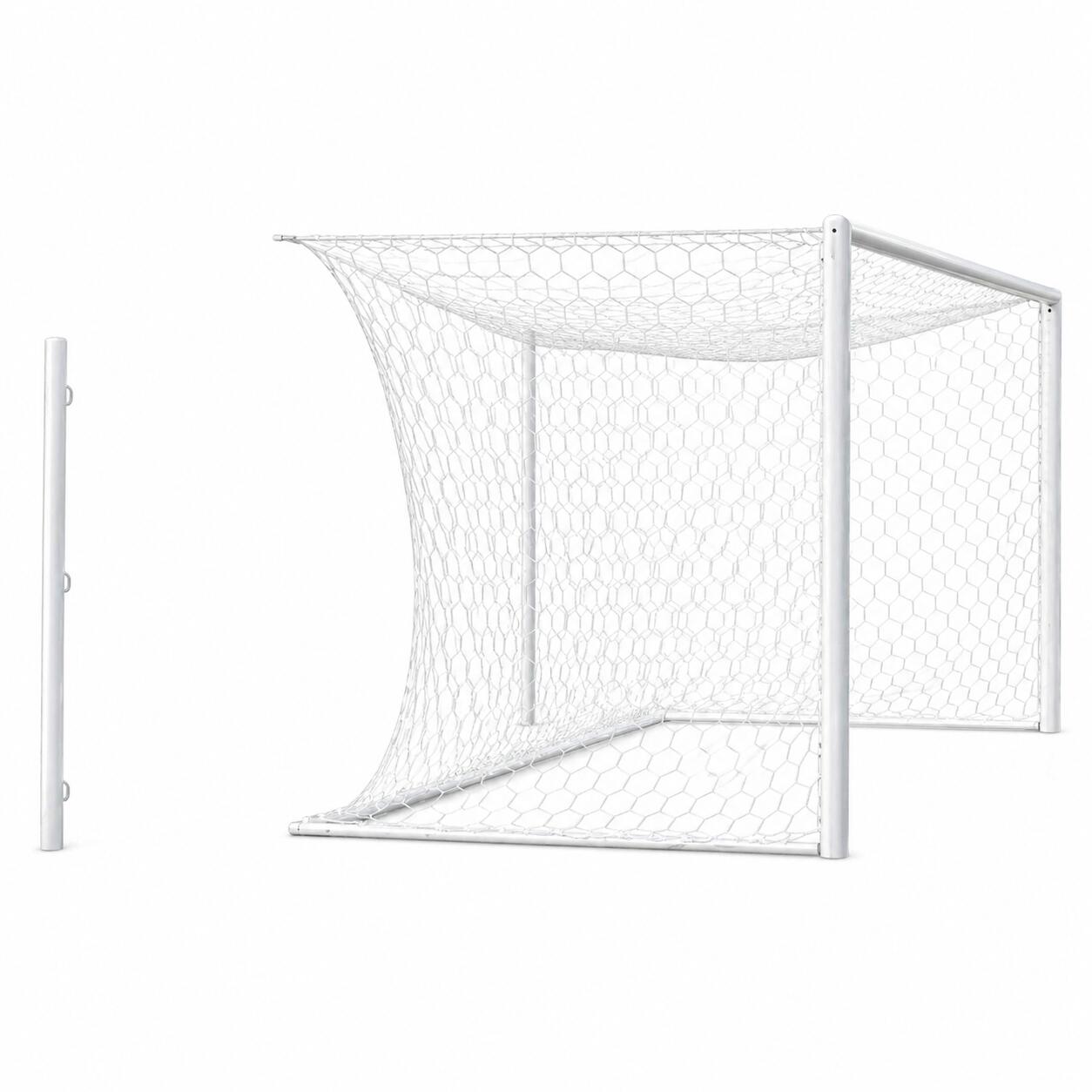 Siatka na bramkę 7,32 x 2,44 m - plaster miodu 4mm Biała