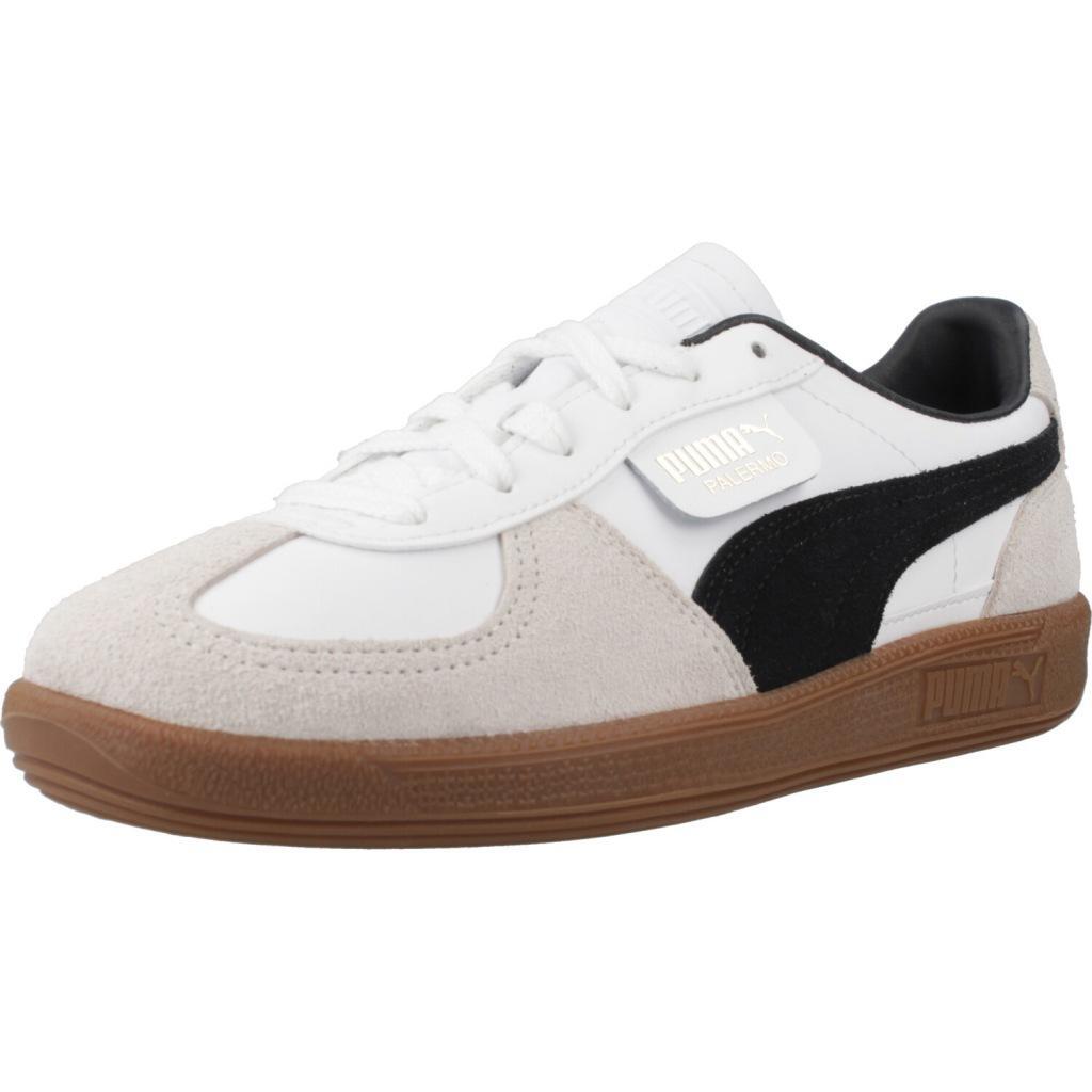 Buty PUMA YELLOW PALERMO LTH JR Biały