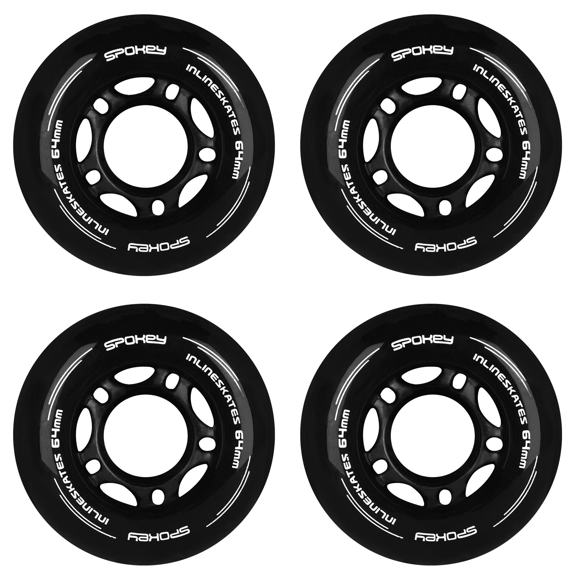 Kółka poliuretanowe do łyżworolek Spokey ROLLWHEELS