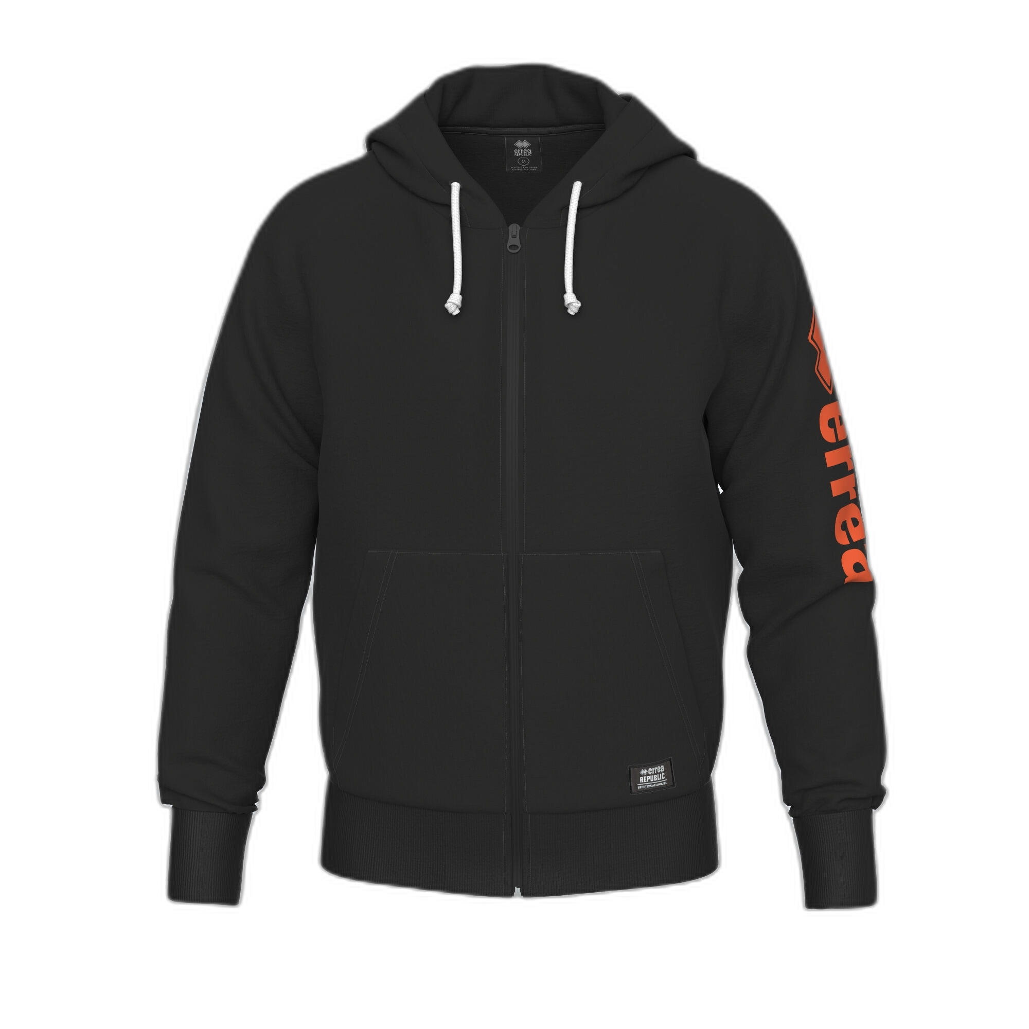 Bluza z kapturem dla dzieci z zamkiem błyskawicznym Errea Essential