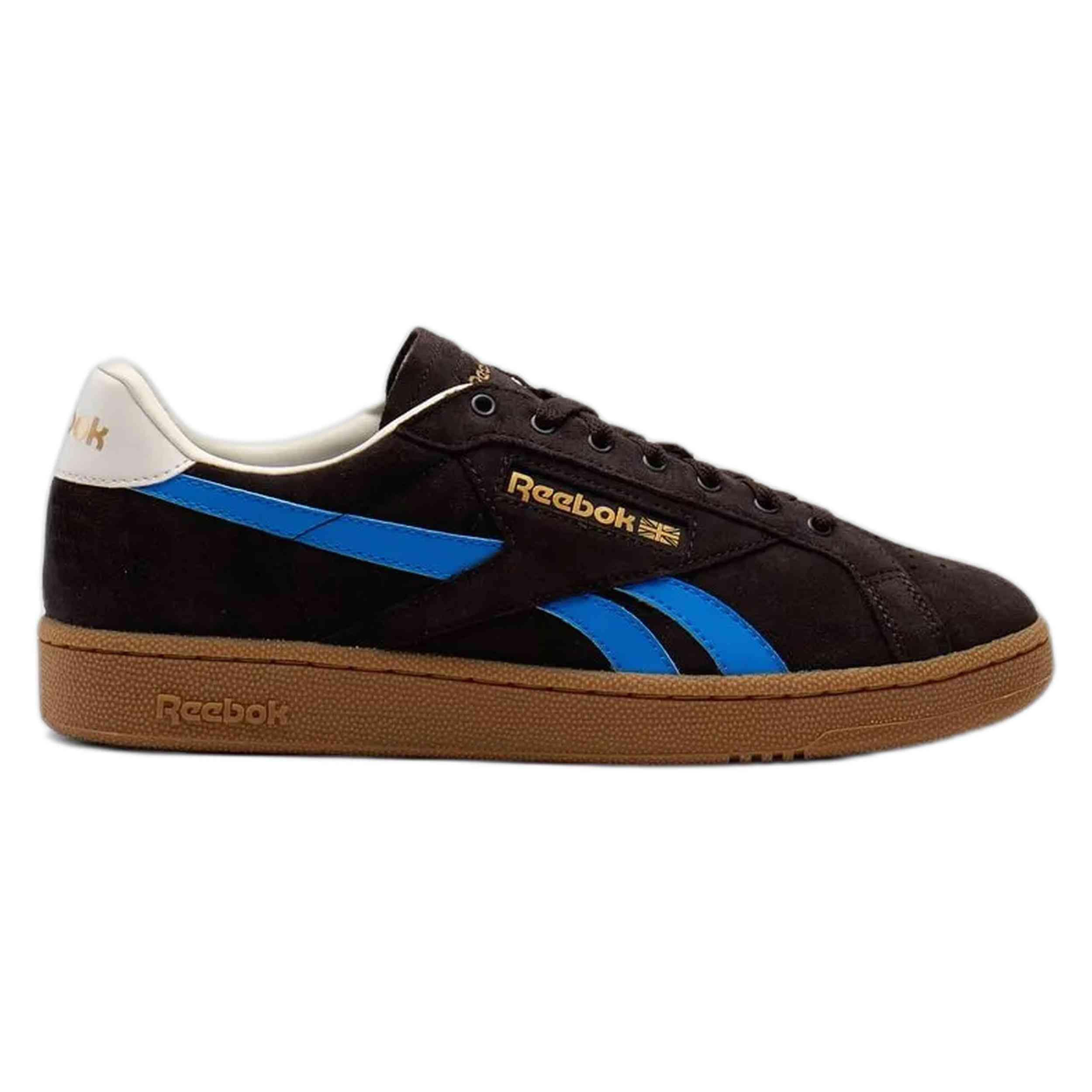 Sneakersy Reebok Club C Grounds zamszowe brązowe