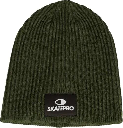 Odzież Beanies unisex SkatePro Long Skate Beanie Czapka - Army