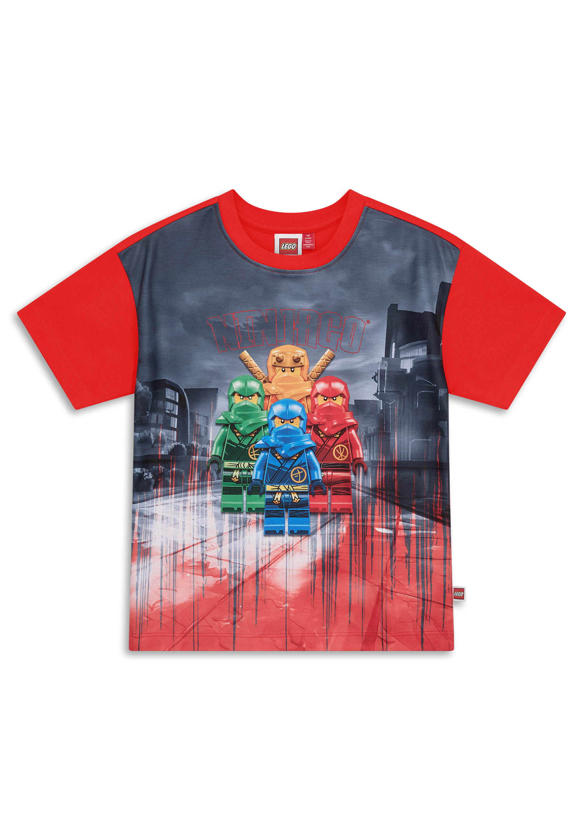 Koszulka Chłopięca LEGO Ninjago Taj311 Czerwona