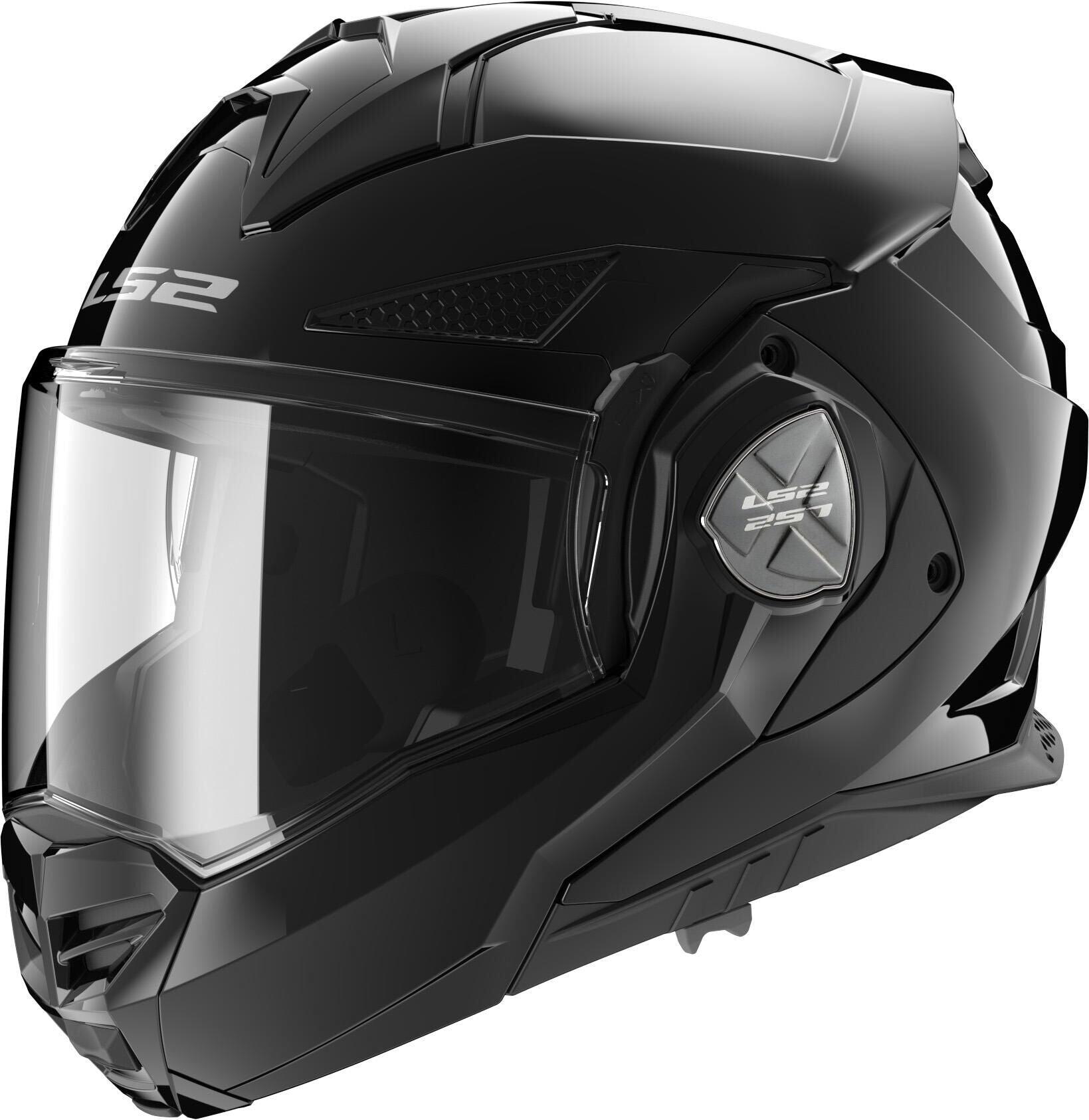 LS2 FF901 Advant X Solid kask modułowy czarny XS (53-54 cm)