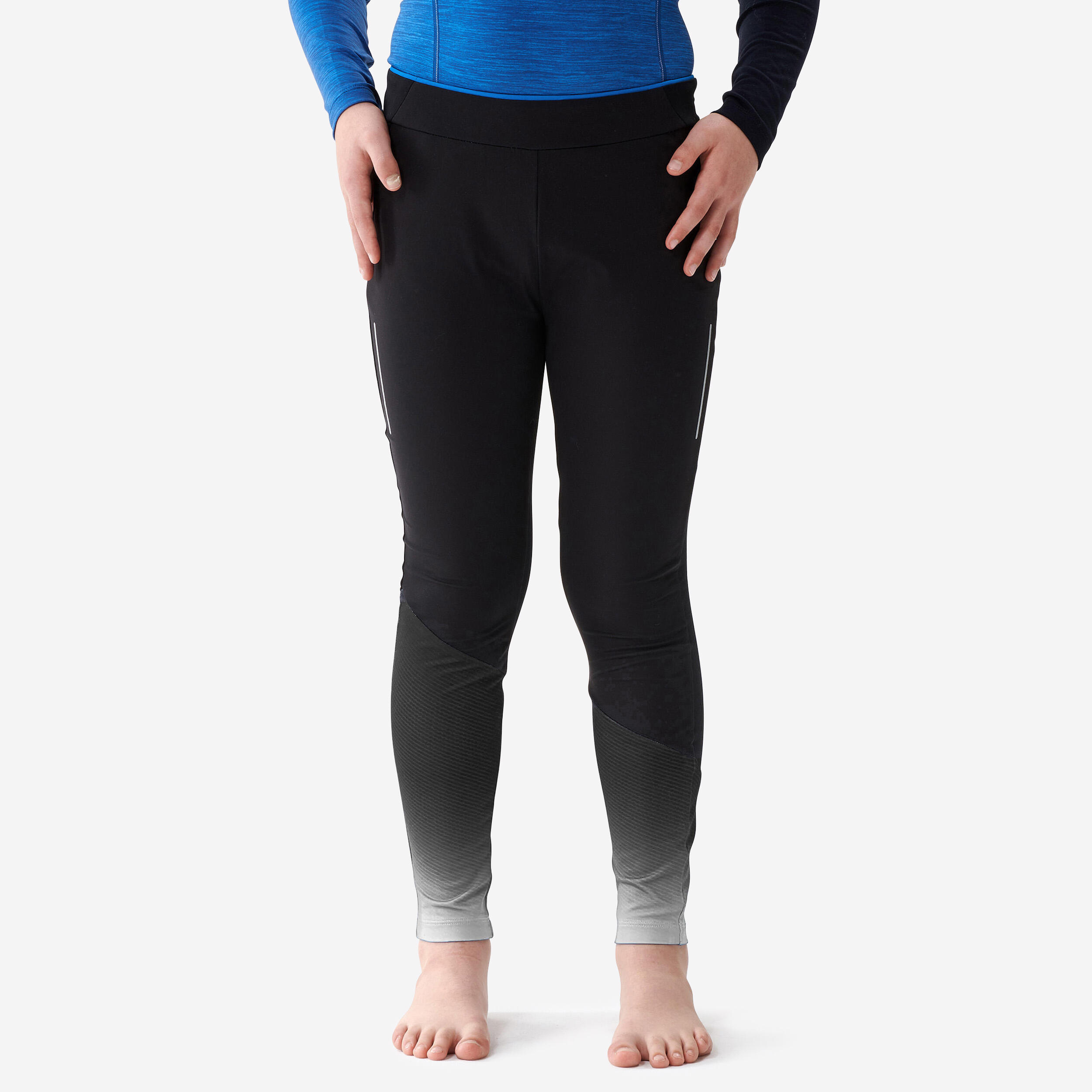 Legginsy do narciarstwa biegowego dla dzieci Inovik XCS 500