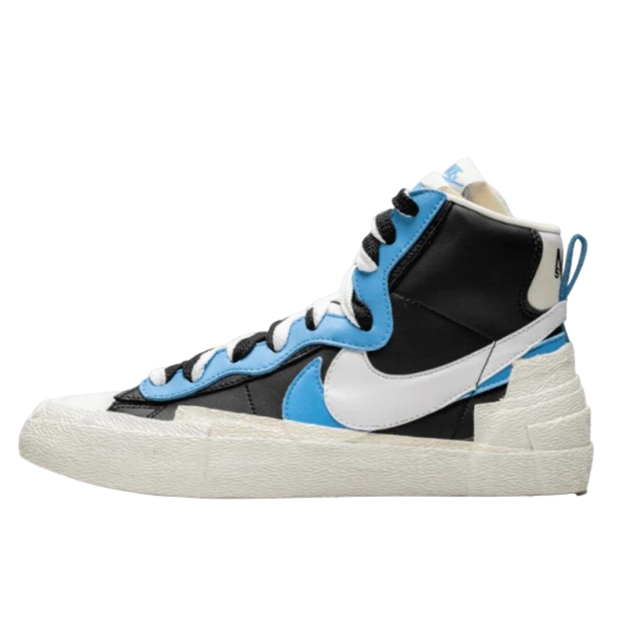 Nike Sacai Blazer High White Black Legend Blue