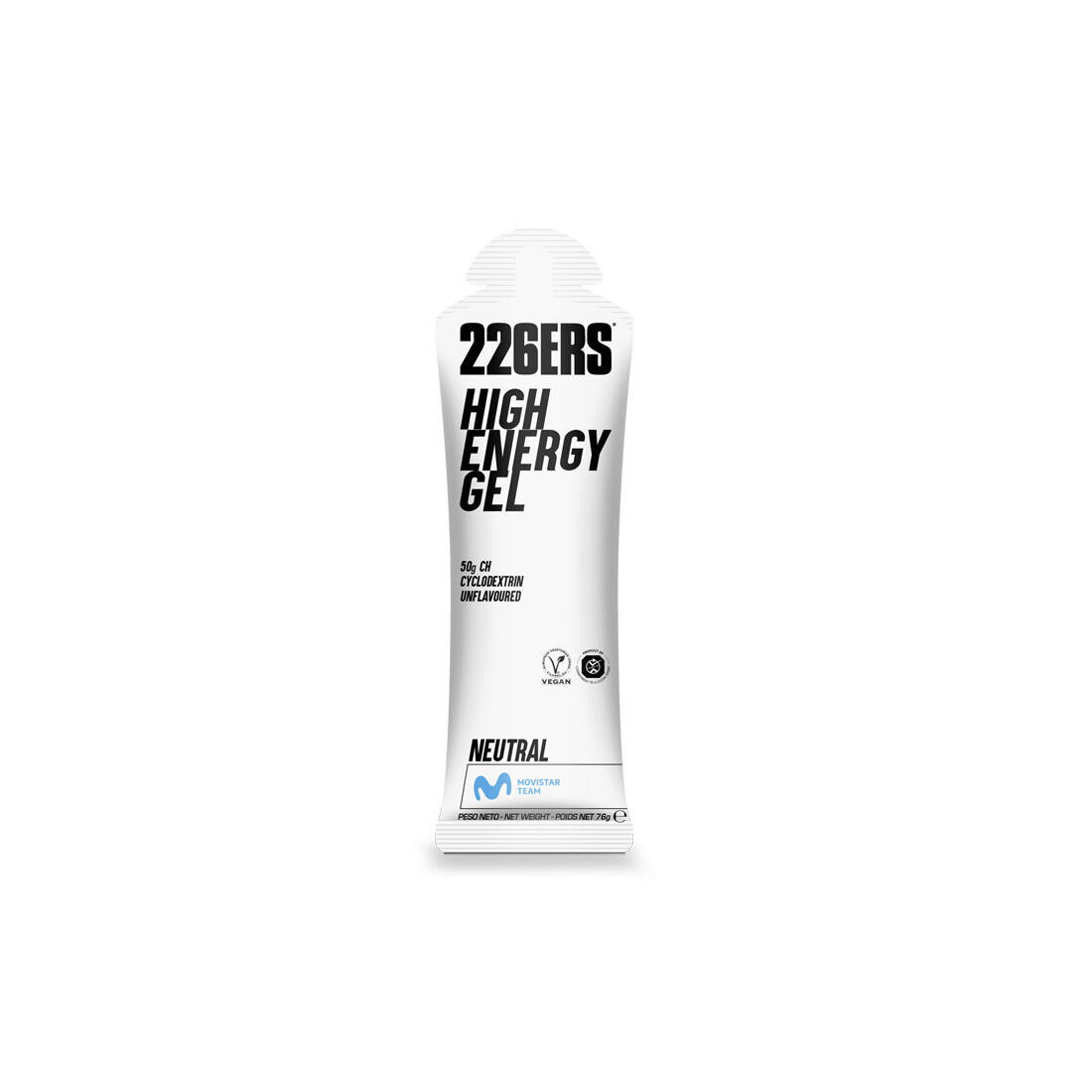 Żel energetyczny 226ers wysoka energia 76g neutralny