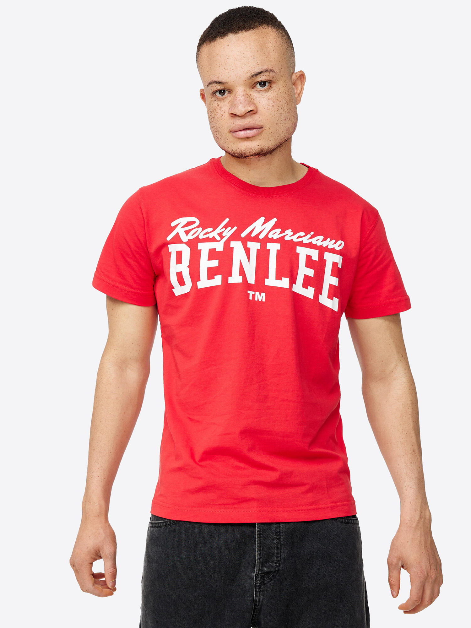 T-shirt o klasycznym kroju Benlee Logo