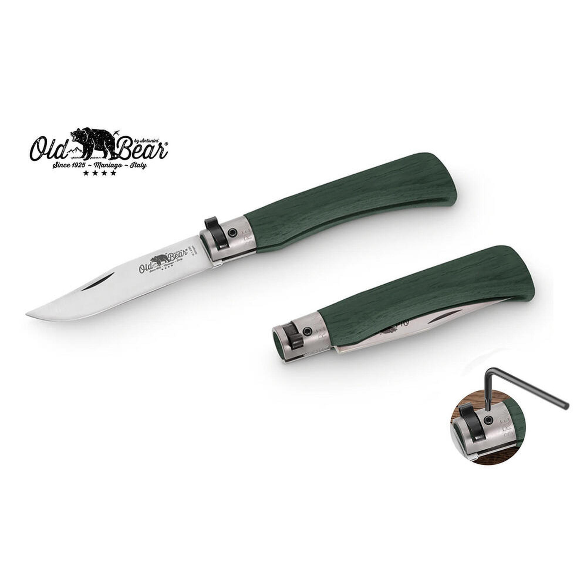 Nóż składany włoski Antonini Satin Stainless L