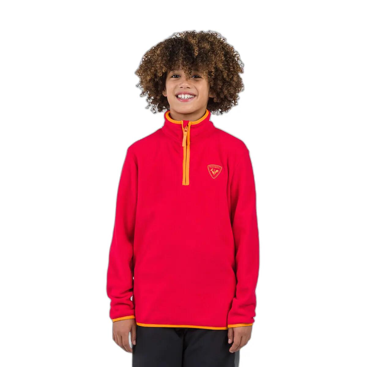 Polar dziecięcy 1/2 zip Rossignol Strawpile