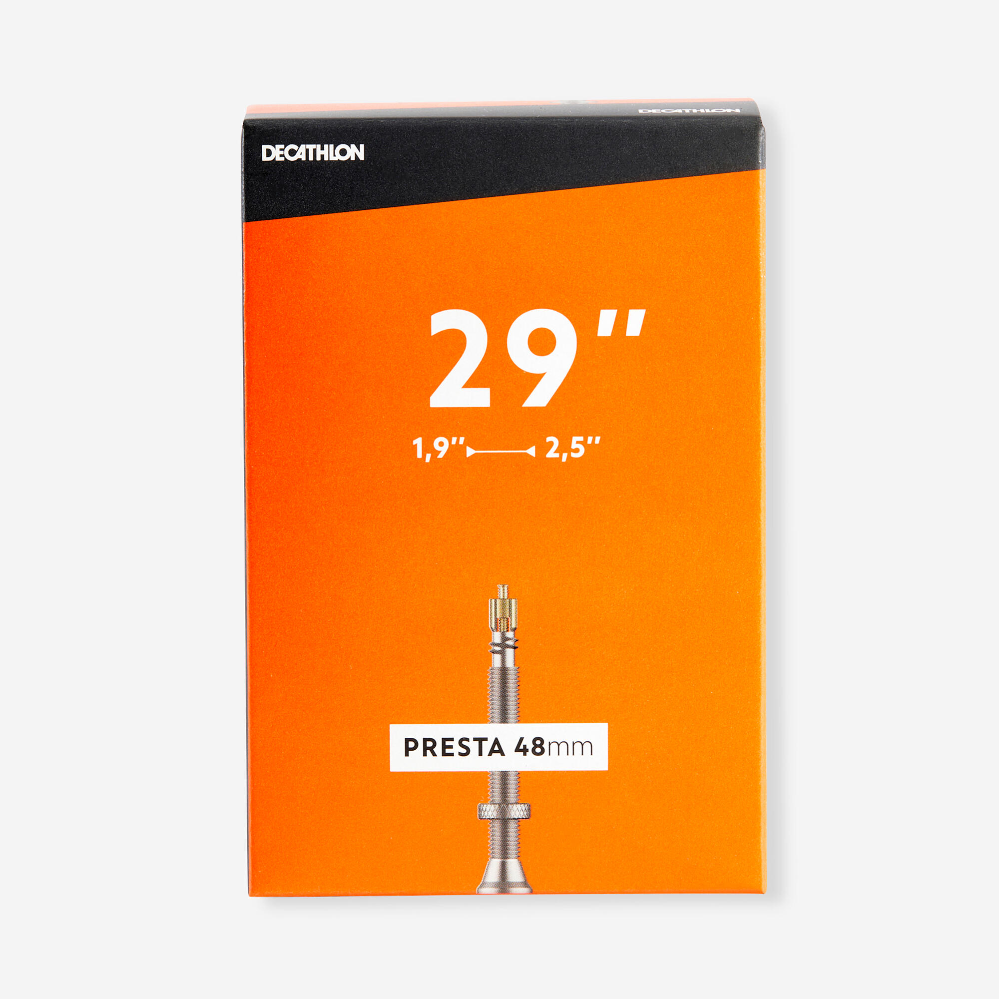 Dętka rowerowa B'twin 29x1 9/2 5 wentyl Presta 48 mm