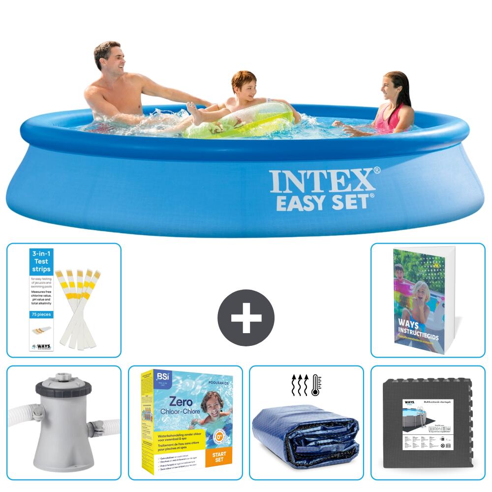 INTEX Basen Easy Set Okrągły - 305x61 cm - 7-częściowy S285