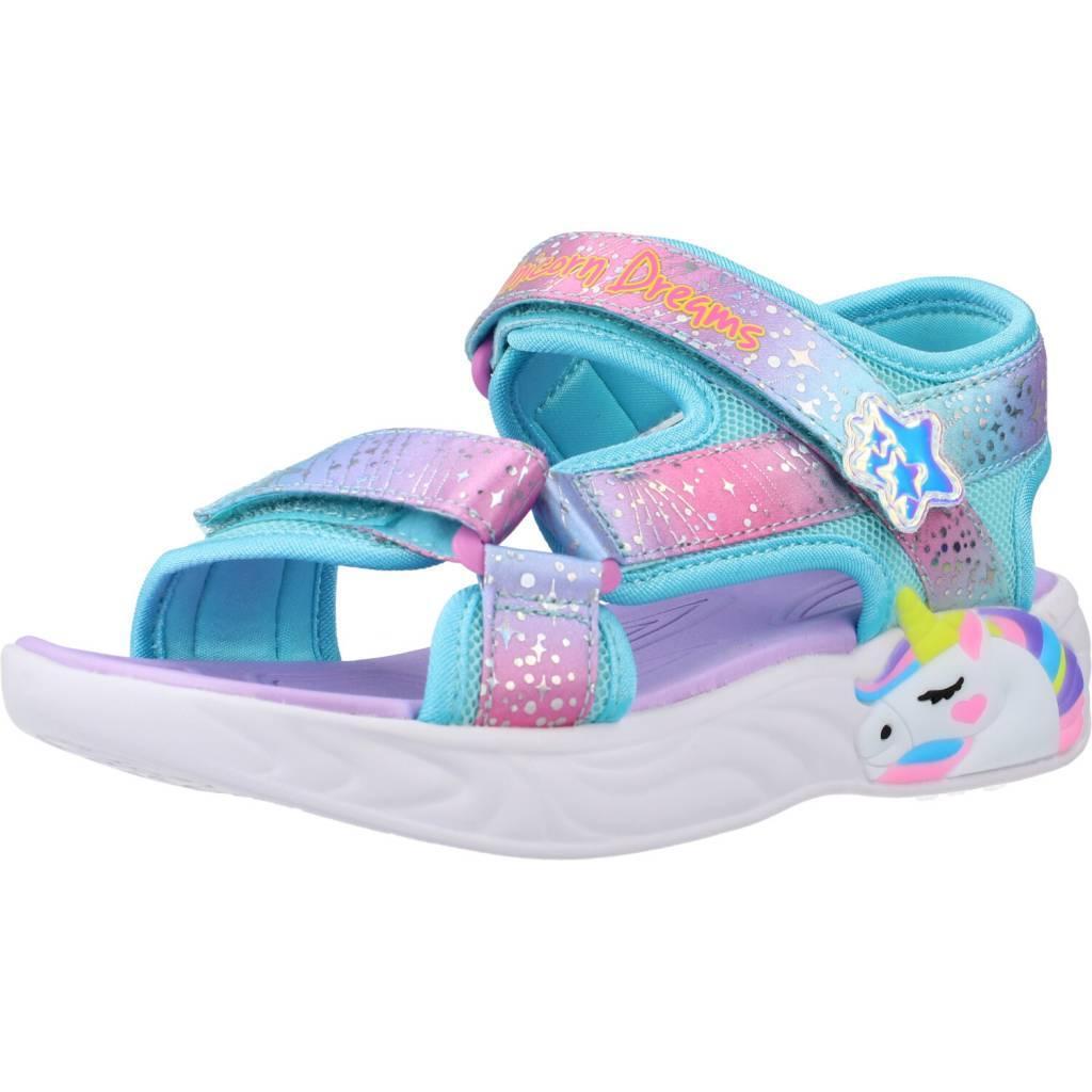 Sandały SKECHERS UNICORN Fioletowy