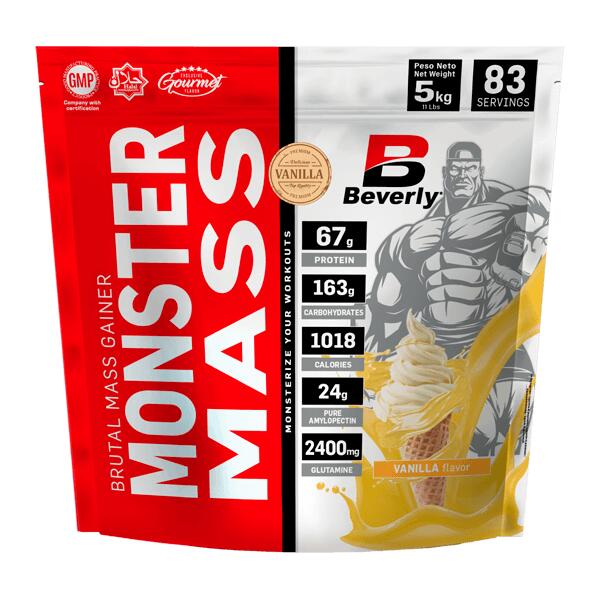 Monster Mass - 5 kg wanilii Beverly Nutrition