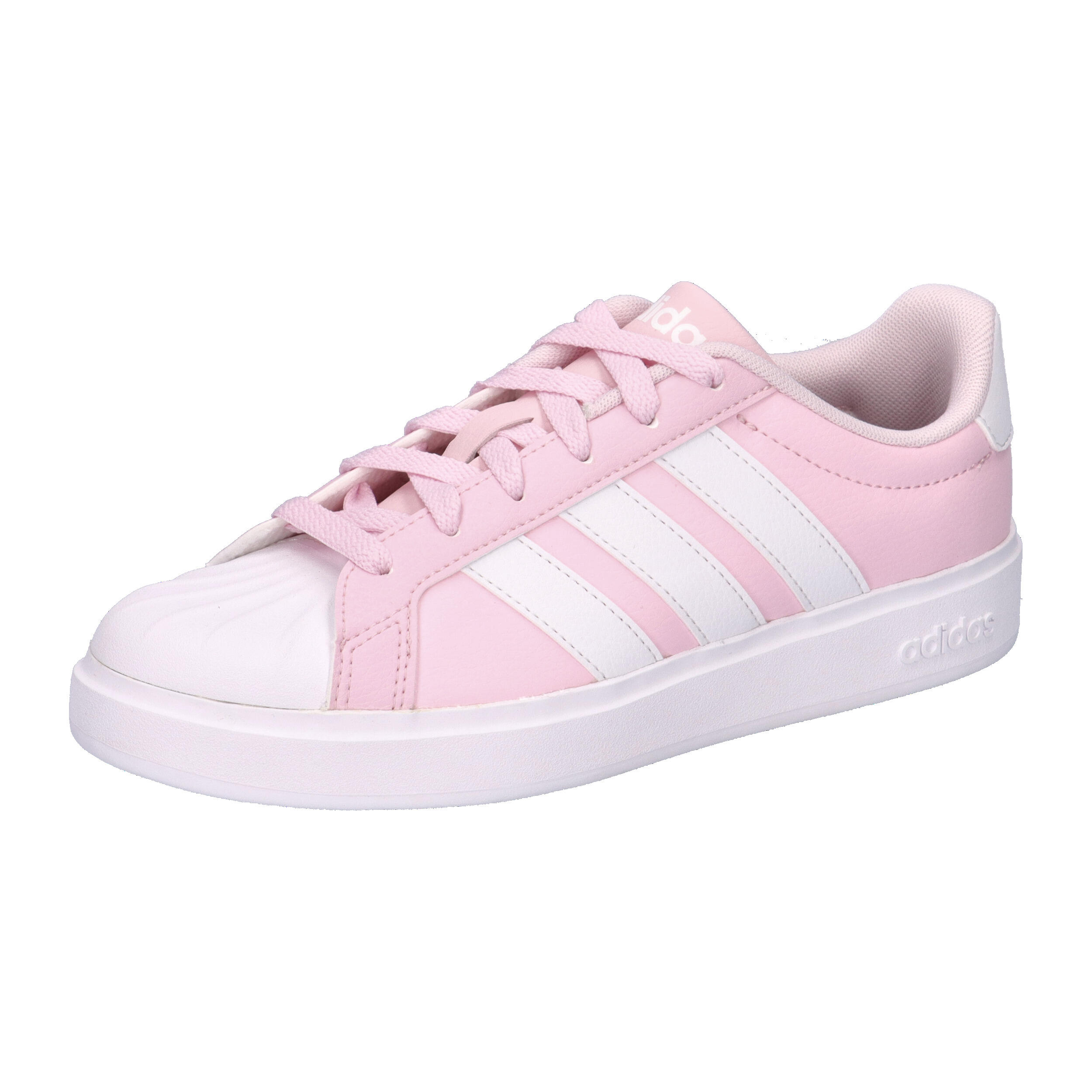 Buty dziecięce adidas Streettalk, syntetyczna cholewka, różowe