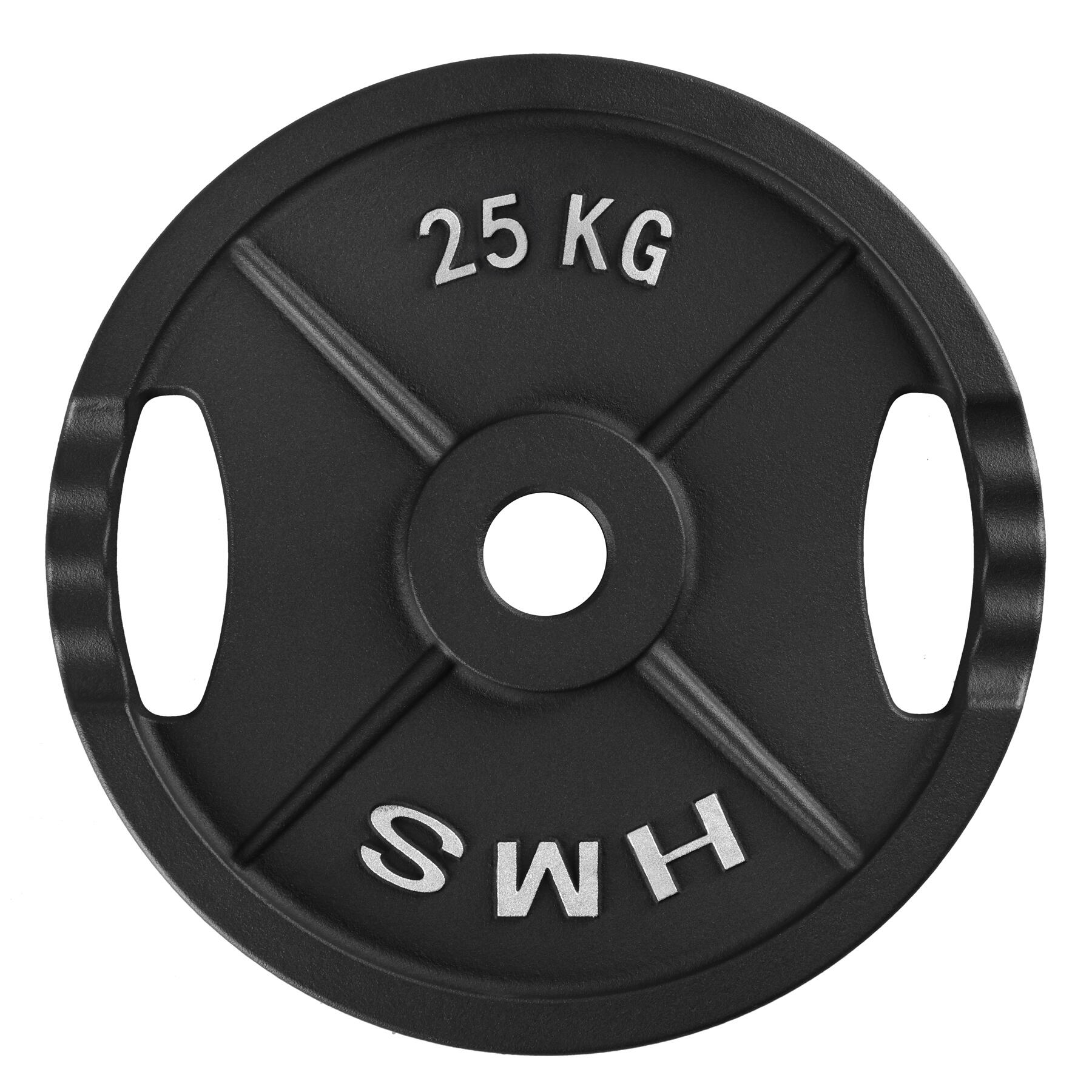 Talerz olimpijski żeliwny z uchwytami TOD 51 mm