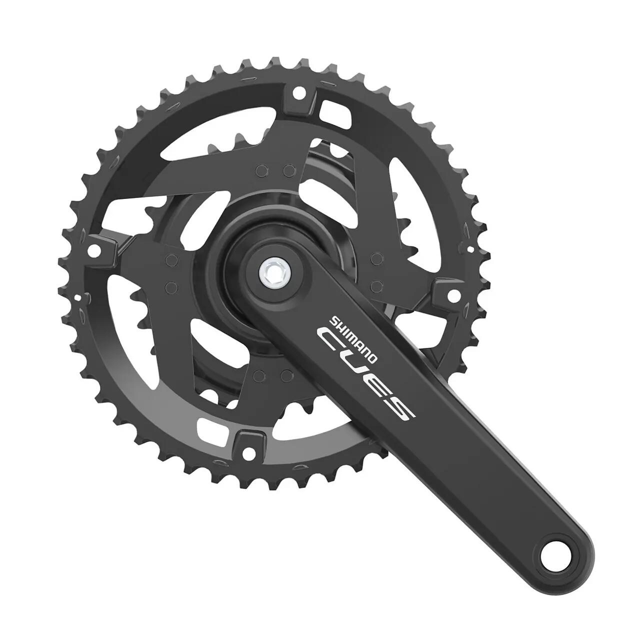 Podwójny mechanizm korbowy Shimano Cues FC-U4010-2 9/10/11V
