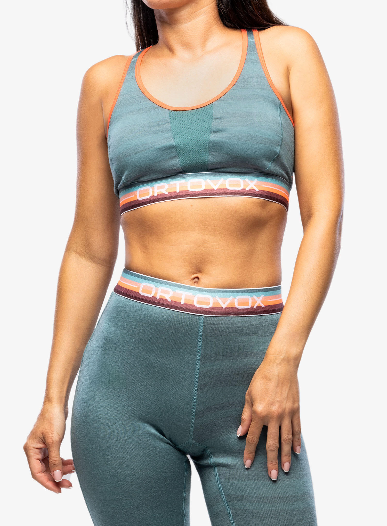 Sportowy stanik Ortovox 185 Rock N Wool Sport Top