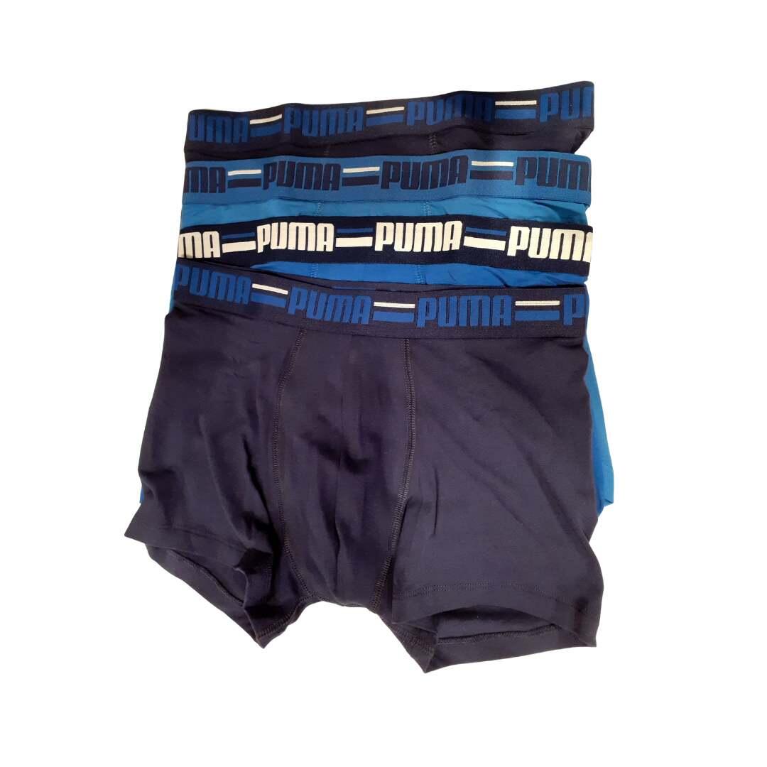 Bokserki Sportowe Męskie Puma Basic Brand Elastic 4-Pack