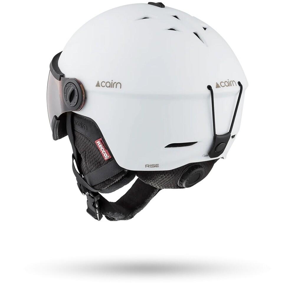 Kask narciarski CAIRN RISE PHOTOCHROMIC PURE - MAT WHITE