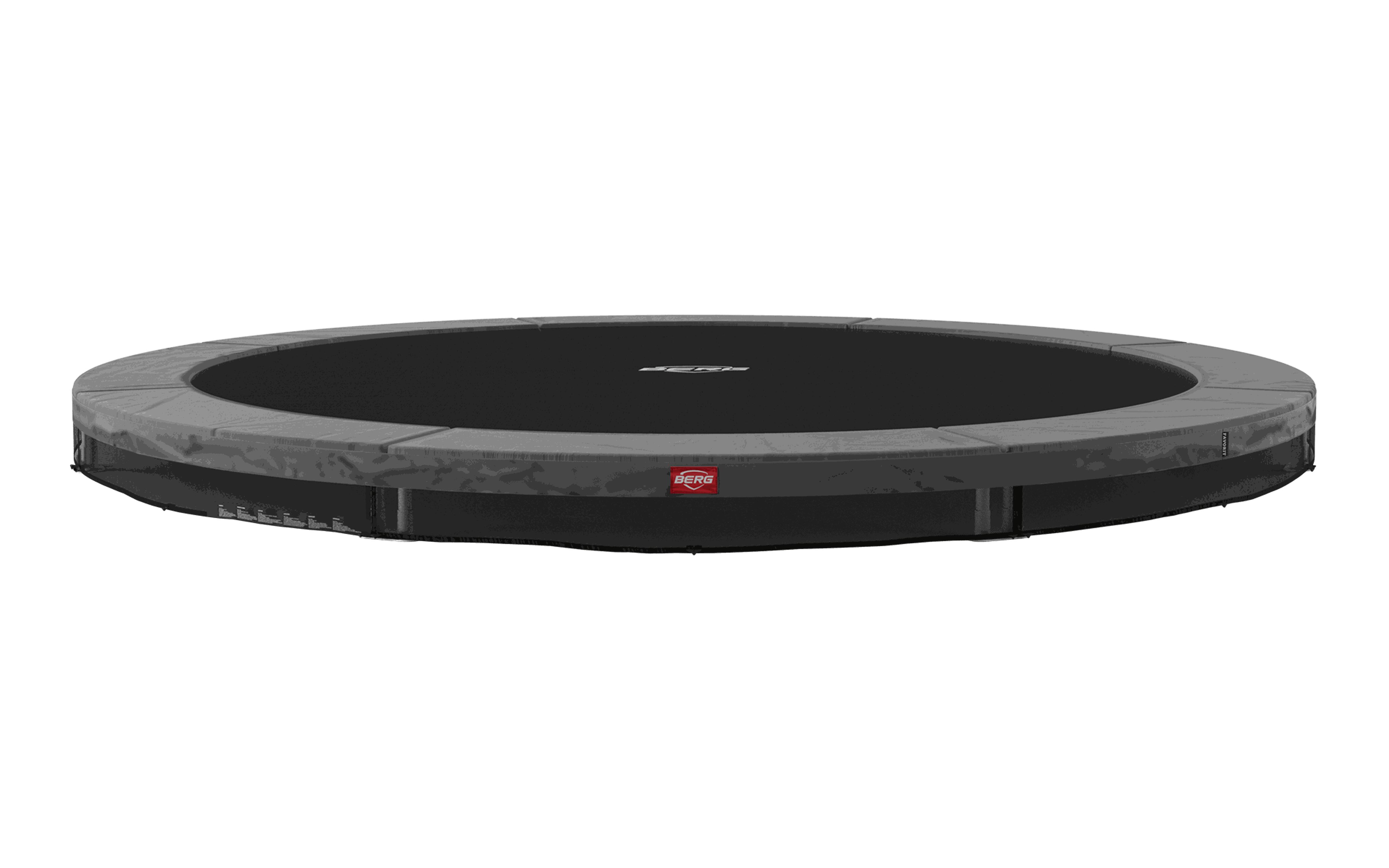 Trampolina Favorit InGround 430 Szary