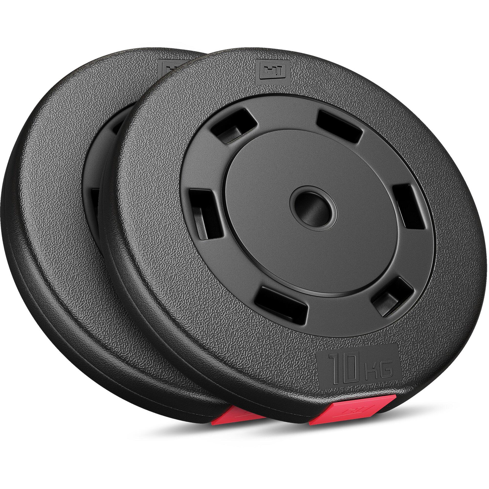 Zestaw obciążeń kompozytowych do sztangi Hop-Sport HS-C20D 20kg 2x10kg