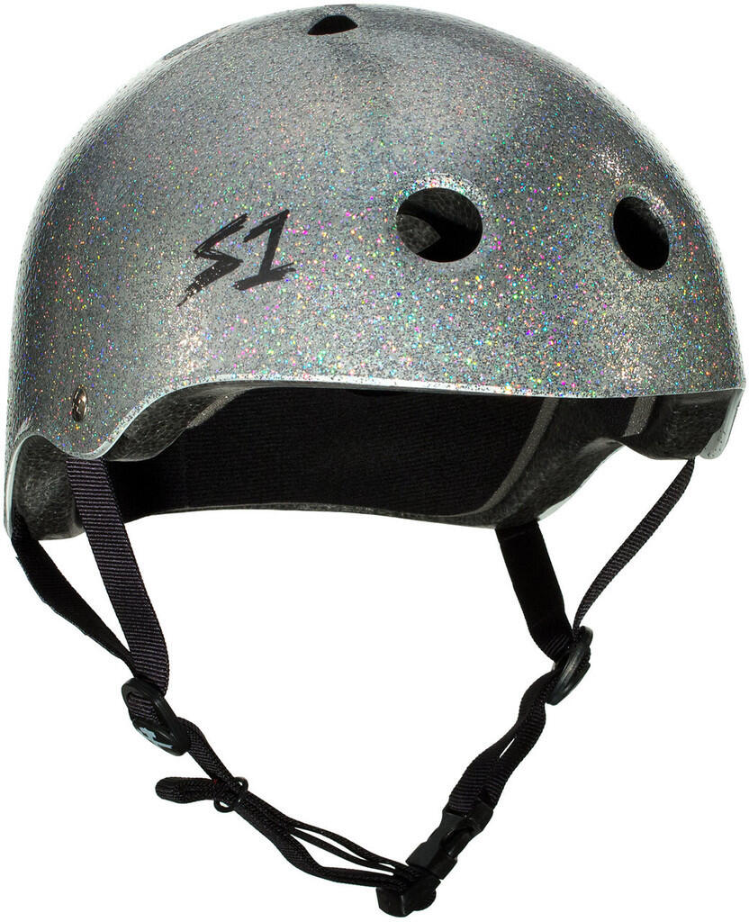 Kask ratunkowy S-One Lifer | Srebrny brokat | Rozmiar M | S-One
