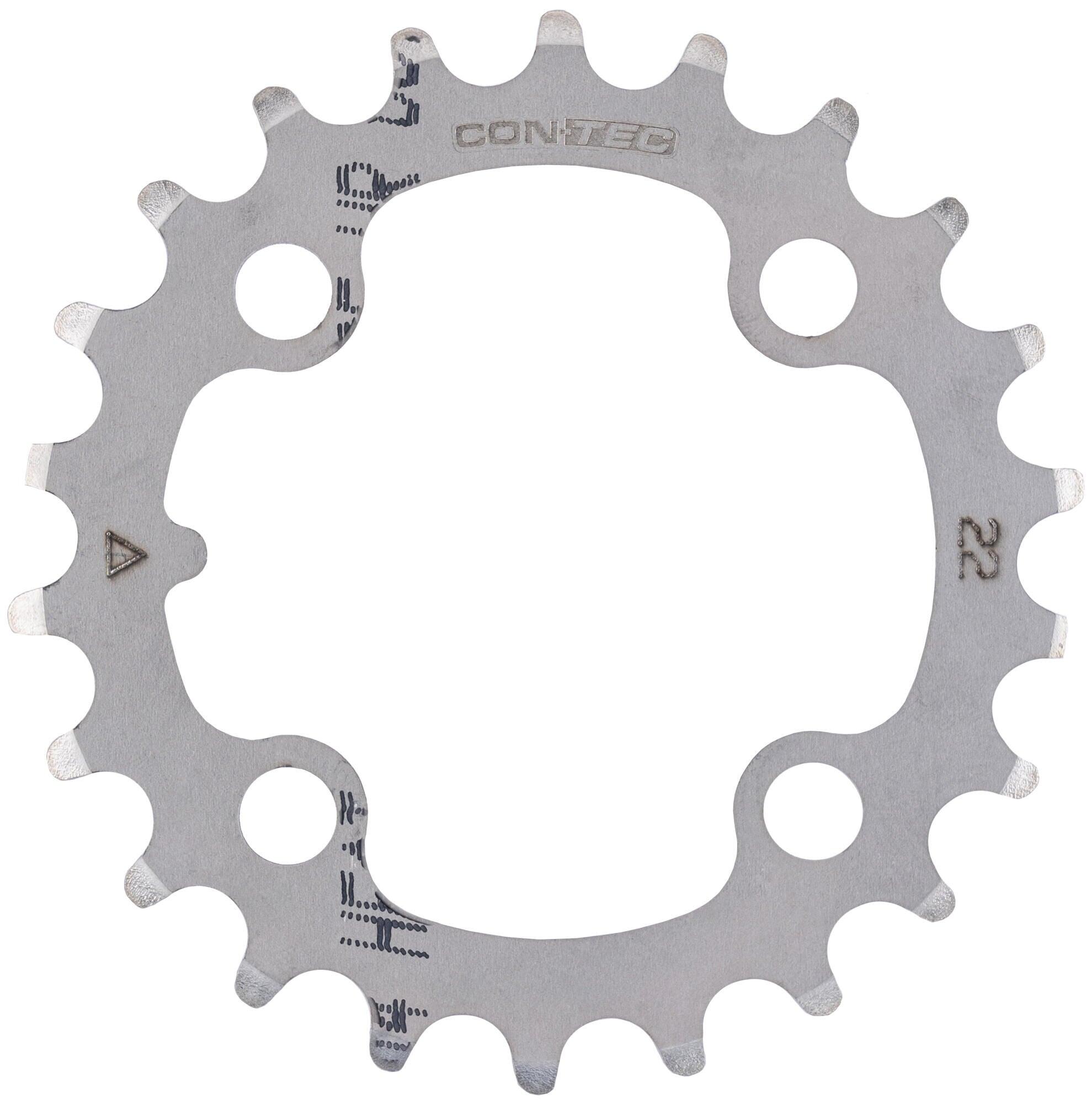Tarcza CONTEC c.drive CT 22T 64mm, srebrna.