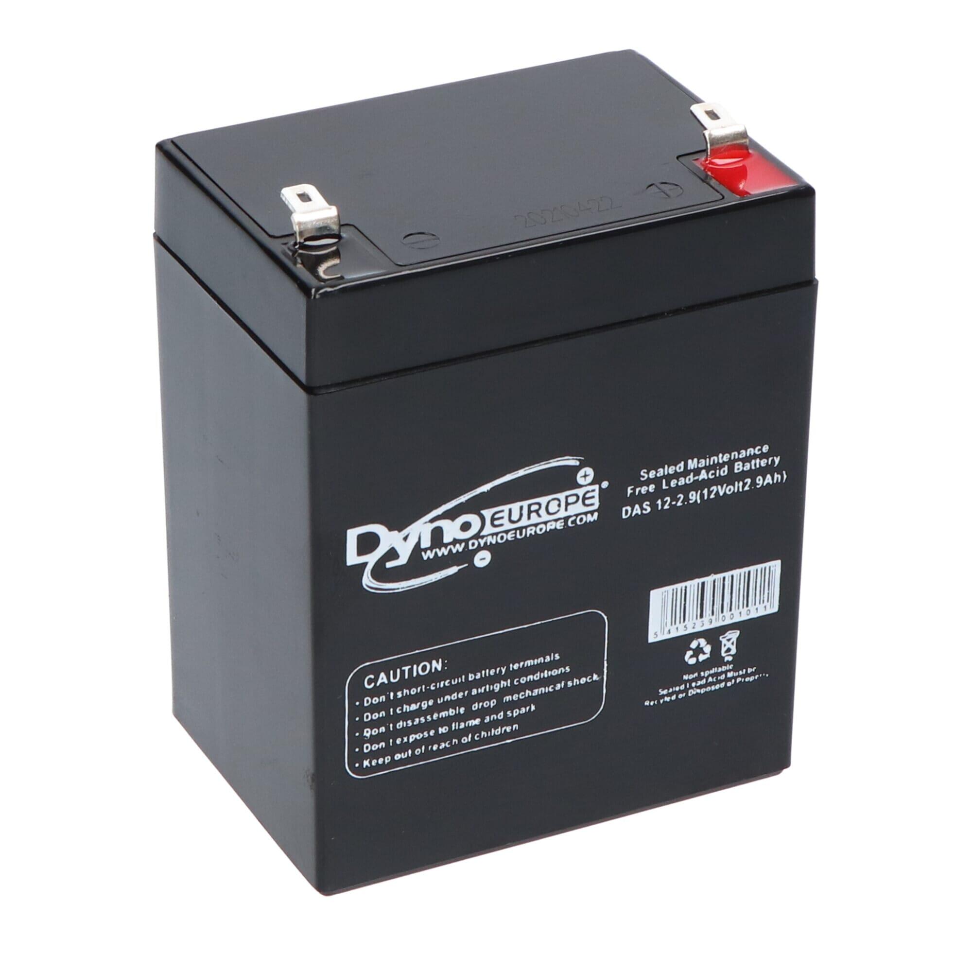 Bateria ołowiowa Dyno Europe 12V 2 9Ah