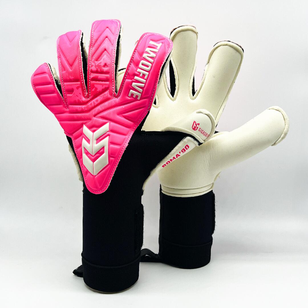 Rękawice Bramkarskie TwoFive Roma90 Pink Pro