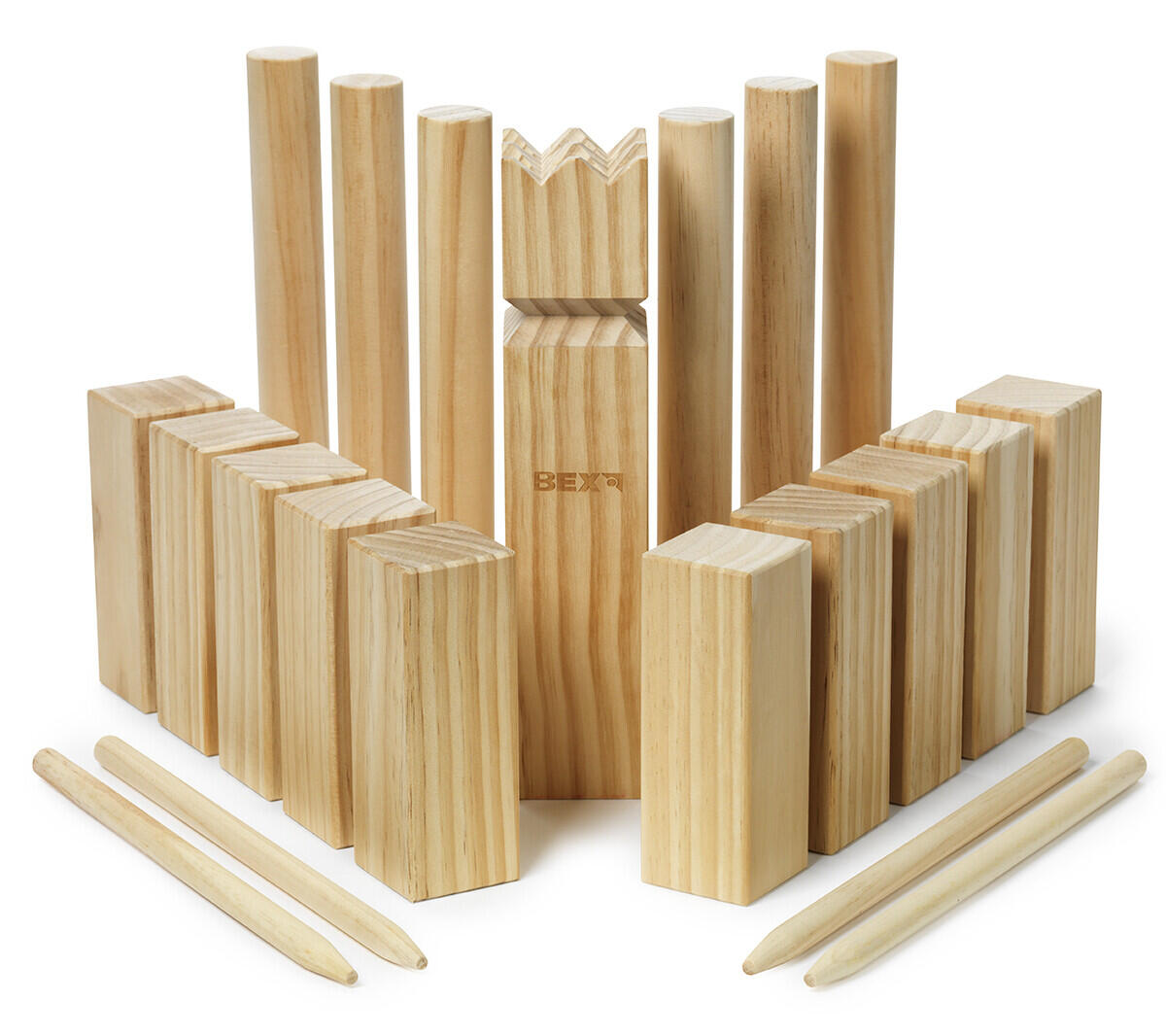 Gra plenerowa Kubb Family Certyfikat FSC