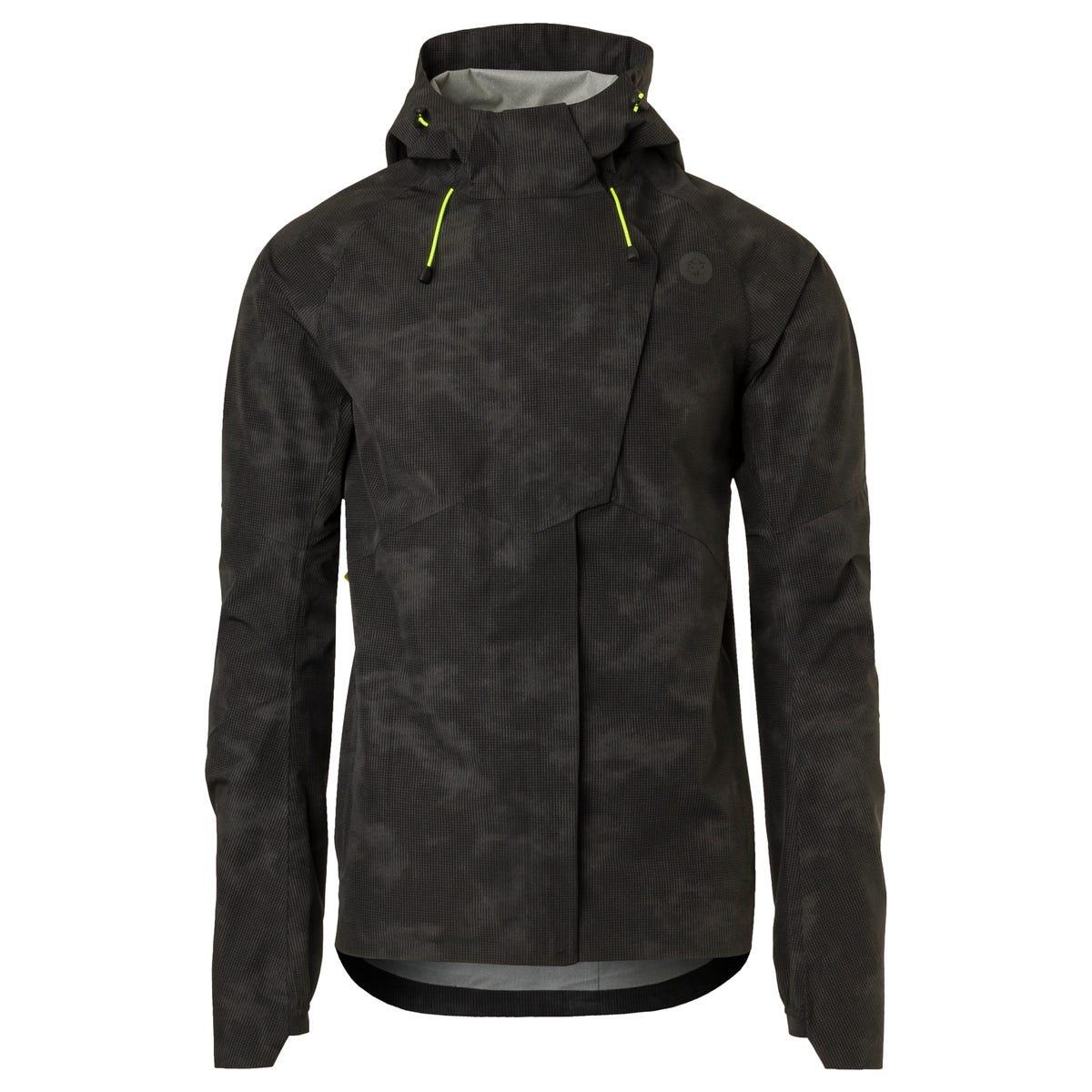 Tech Rain Jacket Commuter Men Hi-vis & Reflection