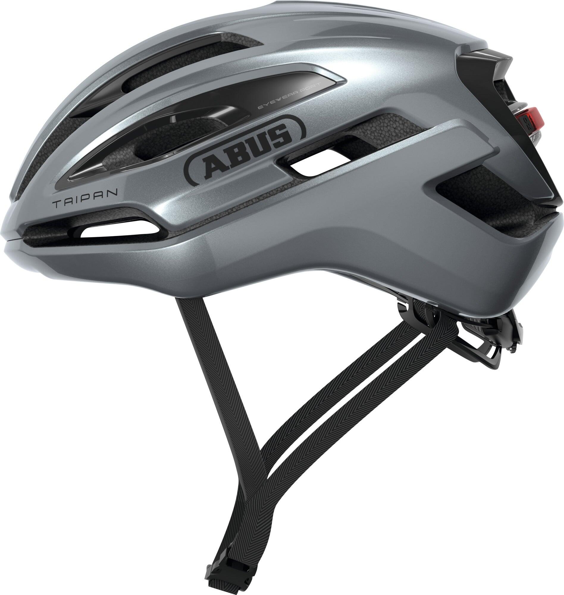 Kask Abus Taipan LED S 51-55 cm ciemnozielony