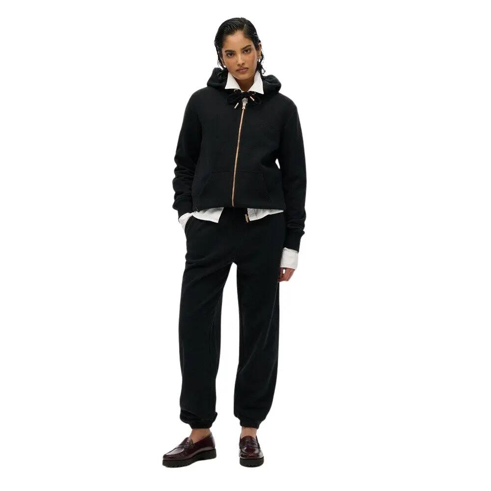 Damska bluza z kapturem zapinana na zamek Superdry Logo Essential