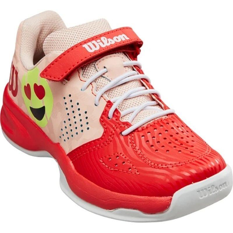 Buty tenisowe dziecięce Wilson Kaos Emo infrared/tropical peach/white 32 1/3