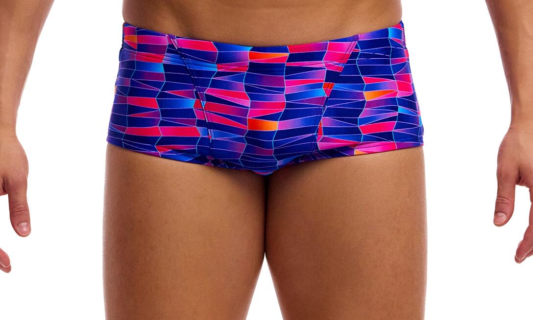 Kąpielówki Funky Trunks Warped Waves - trunki męskie