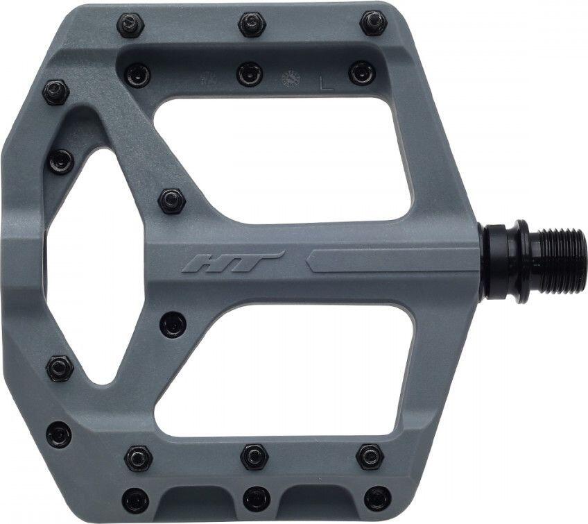 HT Components Pedals PA32A Supreme-C szare - pedały platformowe