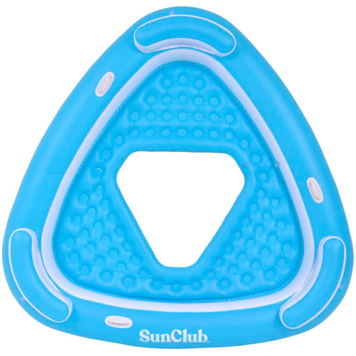 Dmuchana wyspa do pływania 195x188x35CM z 3 fotelami