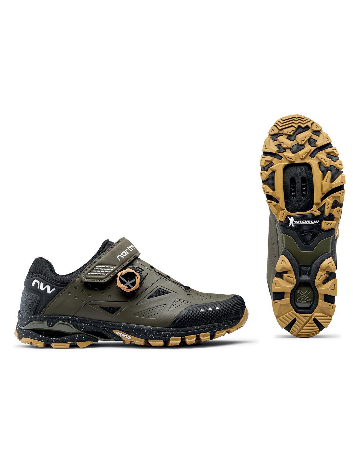 Buty rowerowe MTB męskie NORTHWAVE Spider Plus 3 zielony