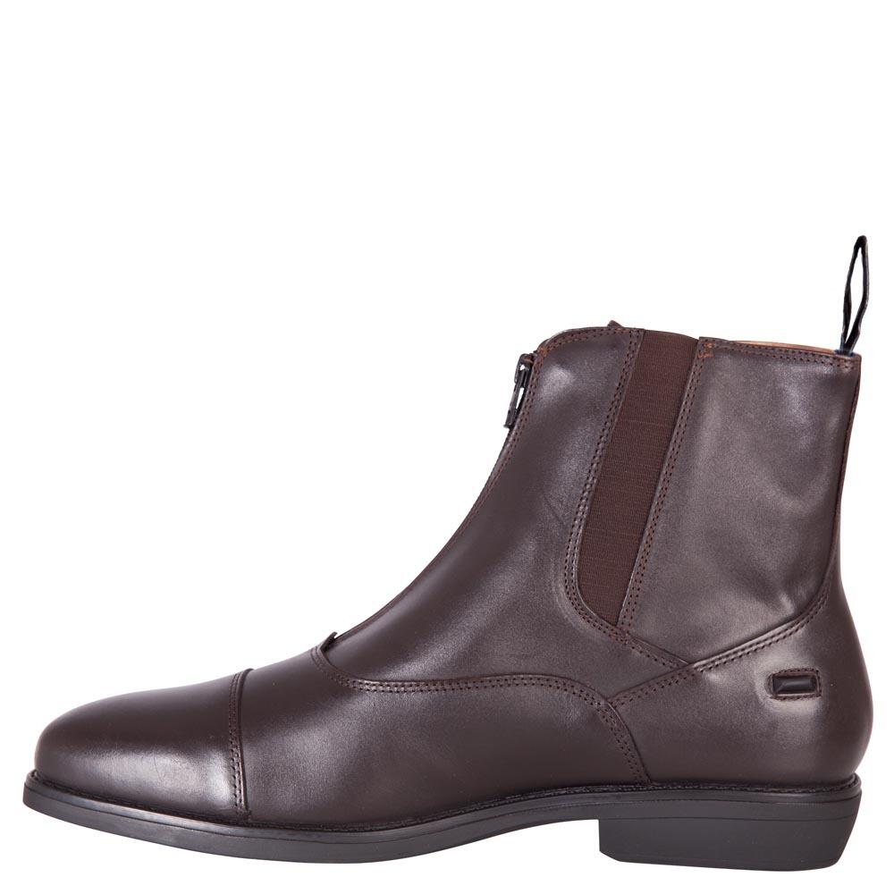 Skórzane buty jeździeckie z zamkiem błyskawicznym BR Equitation Jodhpur CL Noble