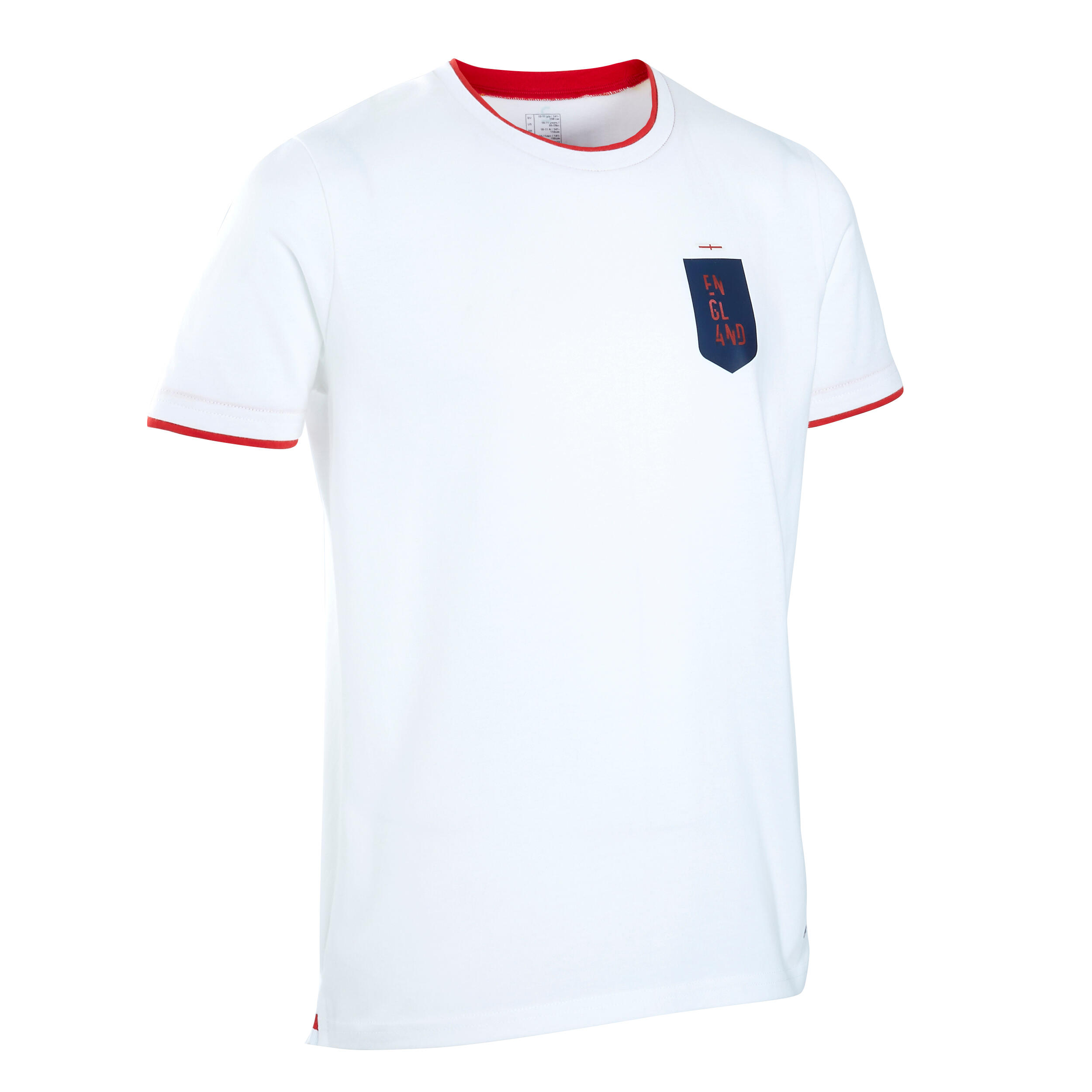 Koszulka do piłki nożnej dla dzieci Kipsta FF100 Wielka Brytania 2024