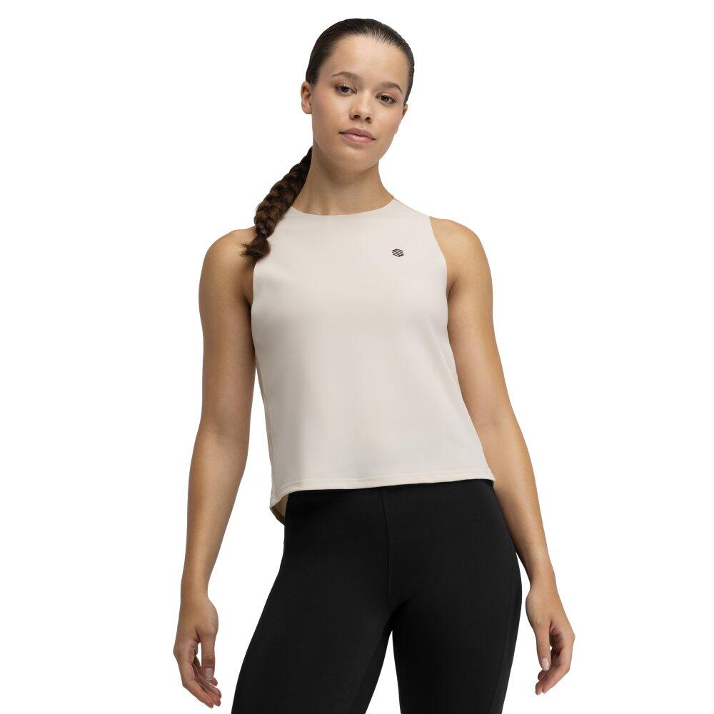 Damska koszulka tank top do biegania w terenie Trekking Siroko Volt Stone