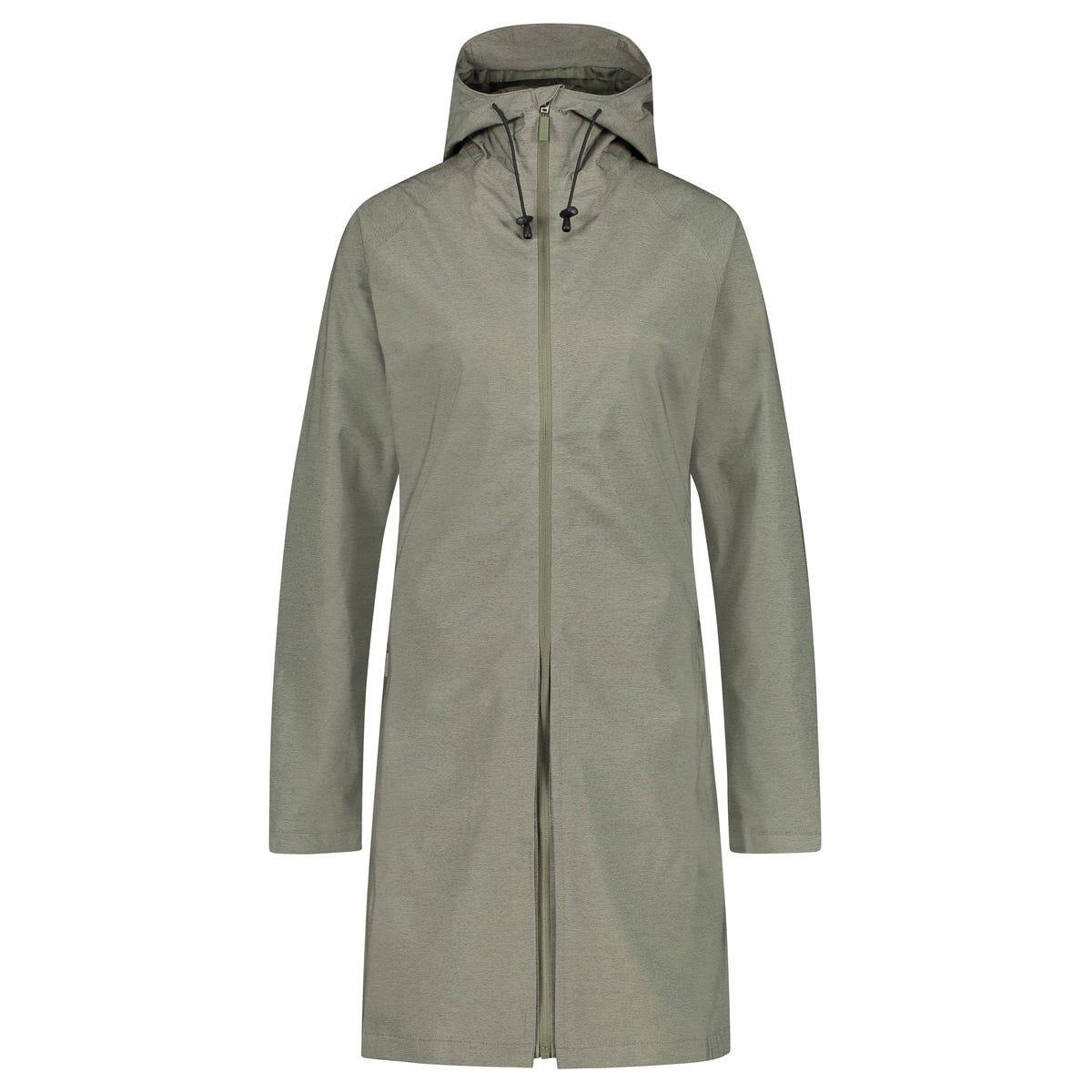 Seq 10k Rain Jacket Women Olive Green