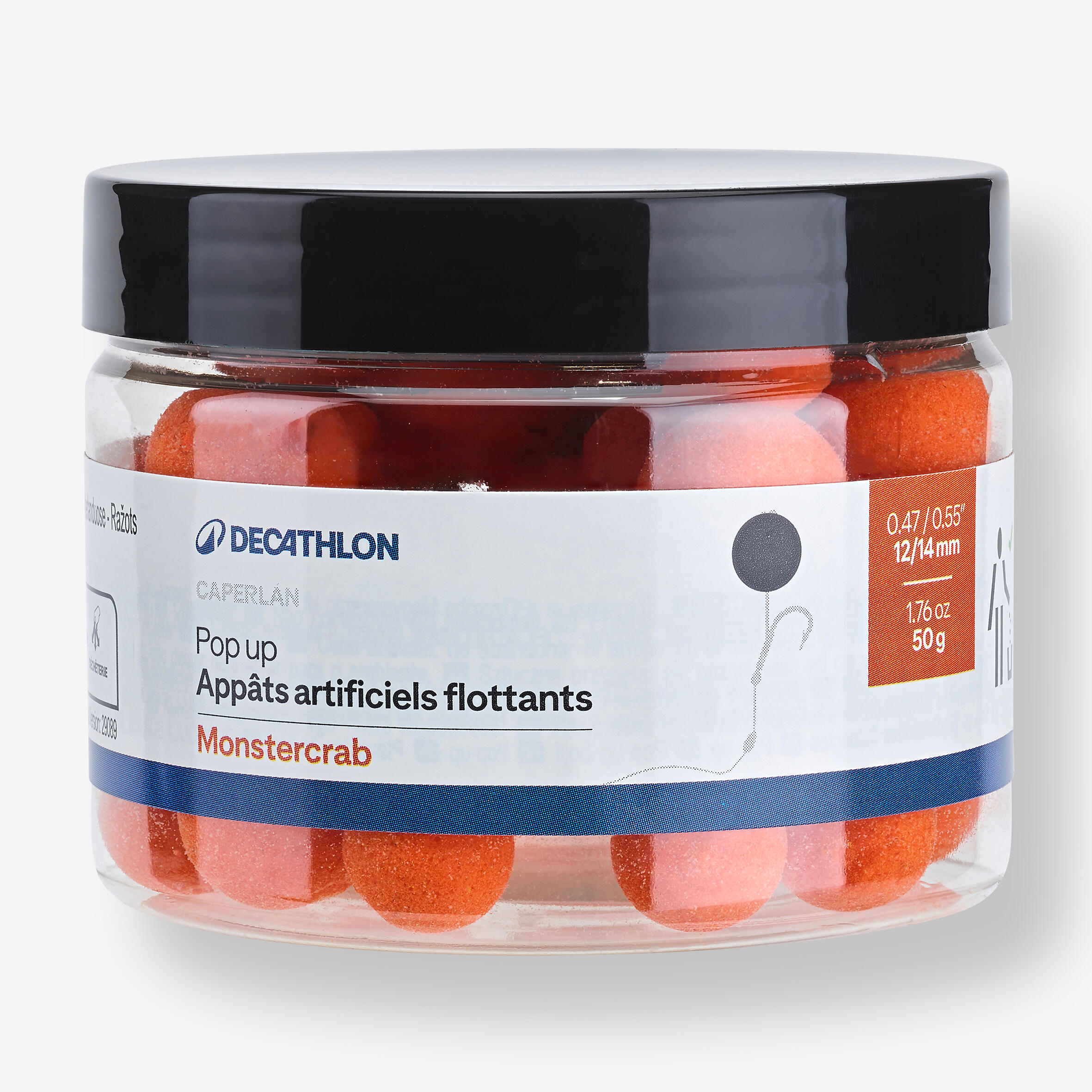 Kulki pływające Caperlan Pop-Up 12-14 mm Monstercrab