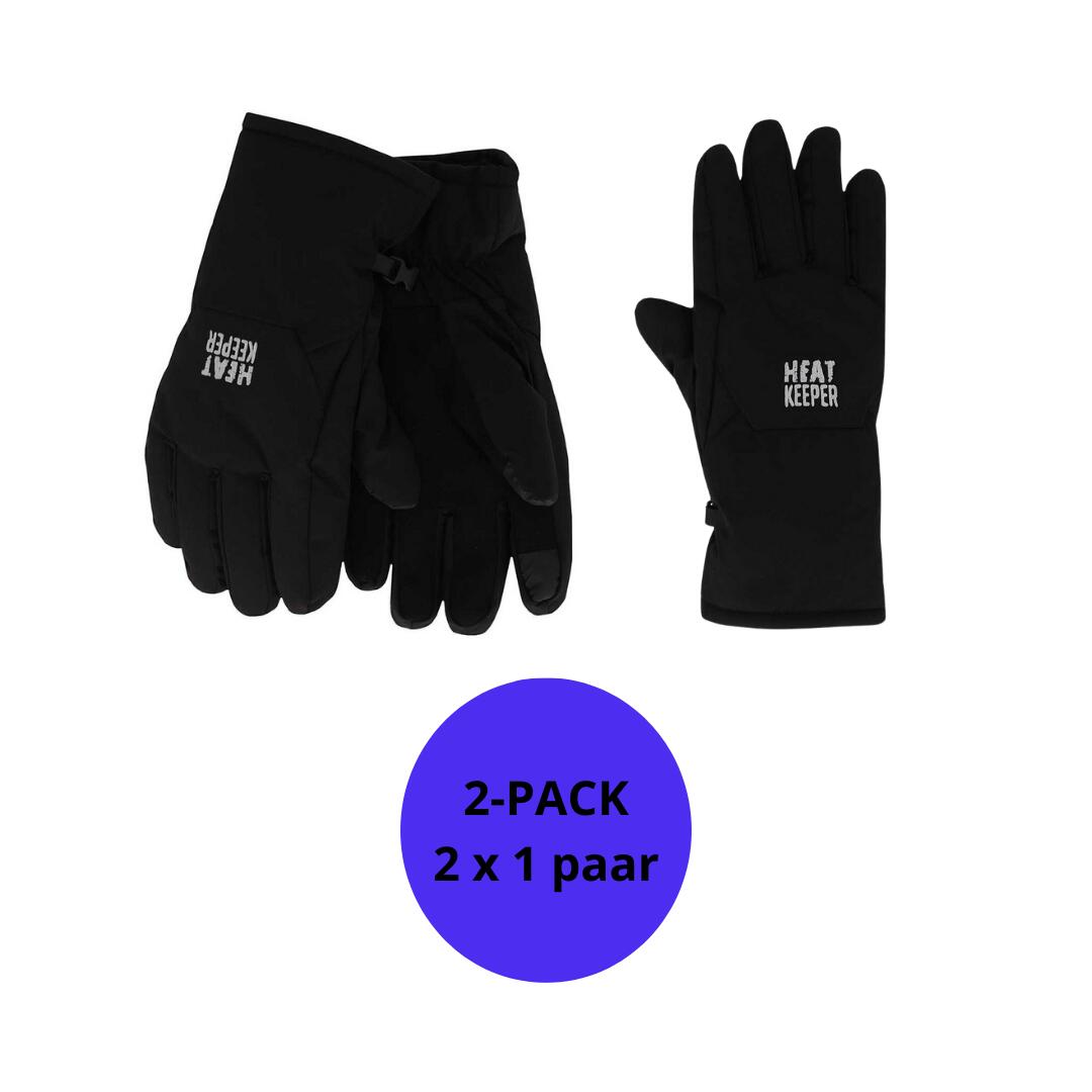 Rękawiczki zimowe męskie Softshell I-Touch 2 pary