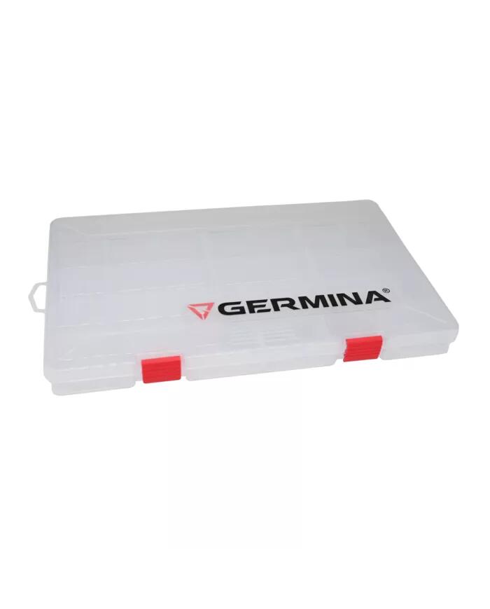 Pudełko wędkarskie na przenęty Germina Clear 37.5x22.5x3.5 cm