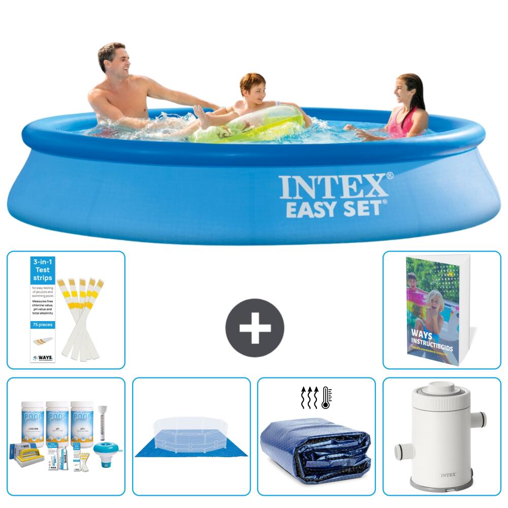 INTEX Basen Easy Set Okrągły - 305x61 cm - 7-częściowy S115