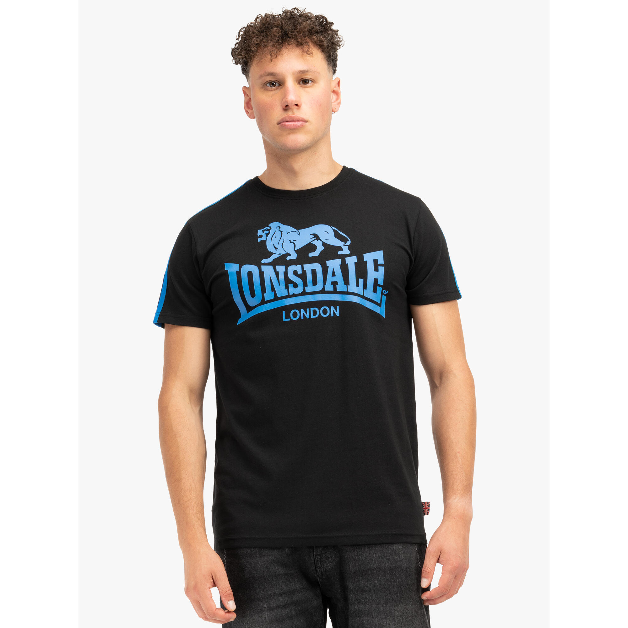 T-shirt o klasycznym kroju Lonsdale Henconner