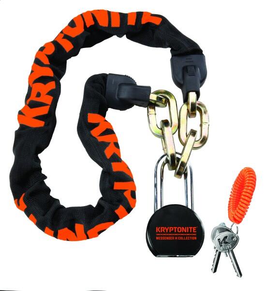 Kryptonite Messenger Chain & Moly łańcuch zabezpieczający 100 cm