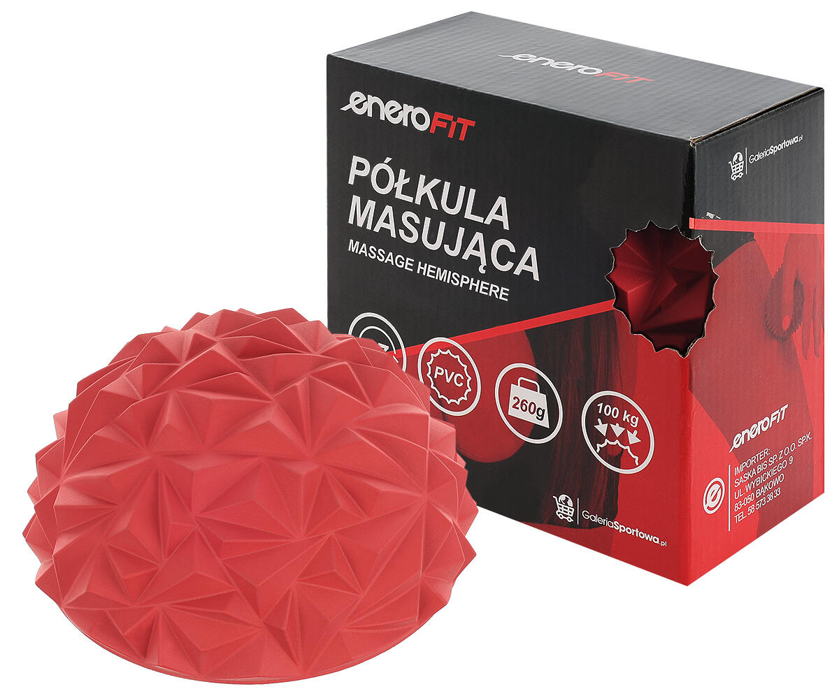 Półkula masująca do ćwiczeń balansu Enero Fit Diament
